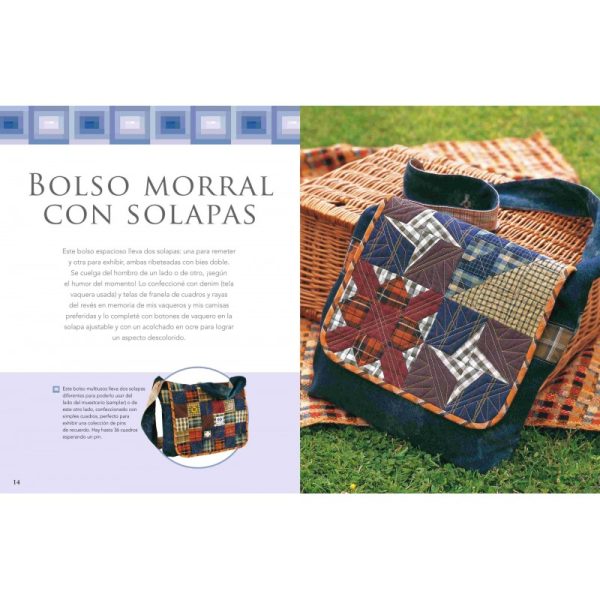 LIBRO 21 SENSACIONALES BOLSOS DE PATCHWORK - Image 2